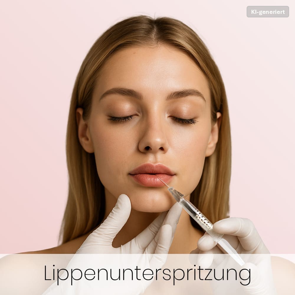 Lippenunterspritzung